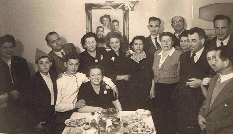 Estera with Melitz and Mizrach families
